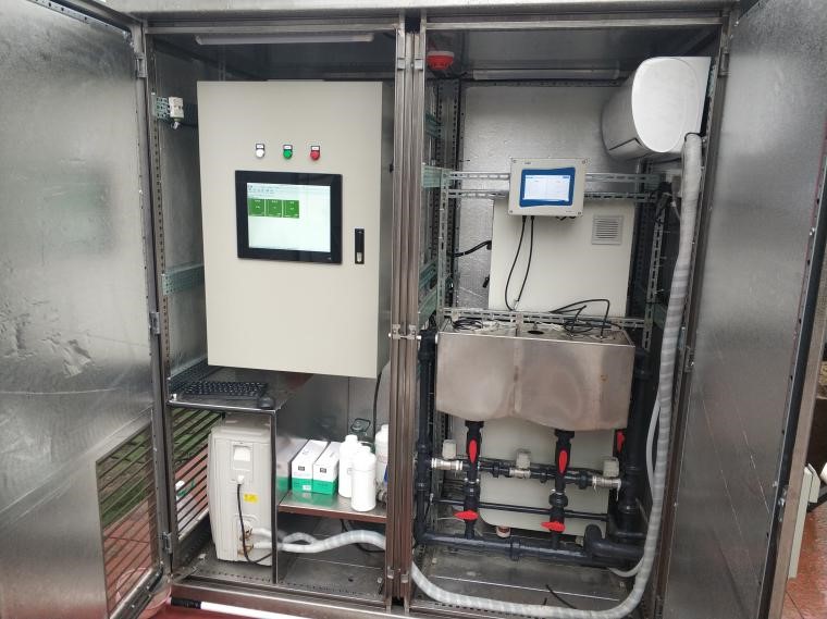 Monitoreo del agua del r&iacute;o Black Smelly