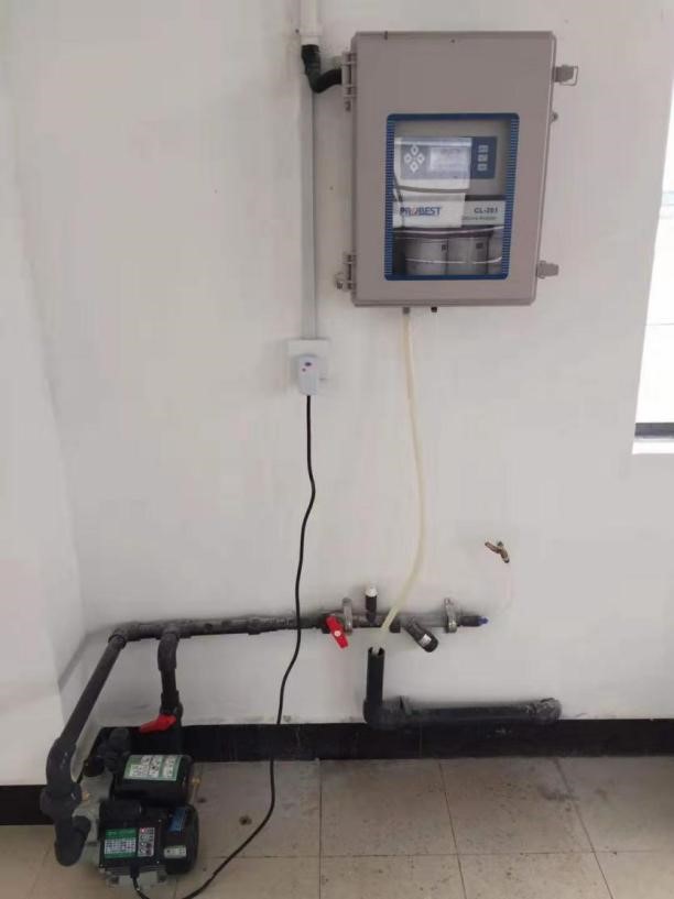 Prueba de calidad del agua del grifo