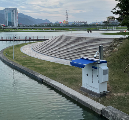 Estaci&oacute;n de monitoreo autom&aacute;tico de calidad de agua peque&ntilde;a al aire libre de China