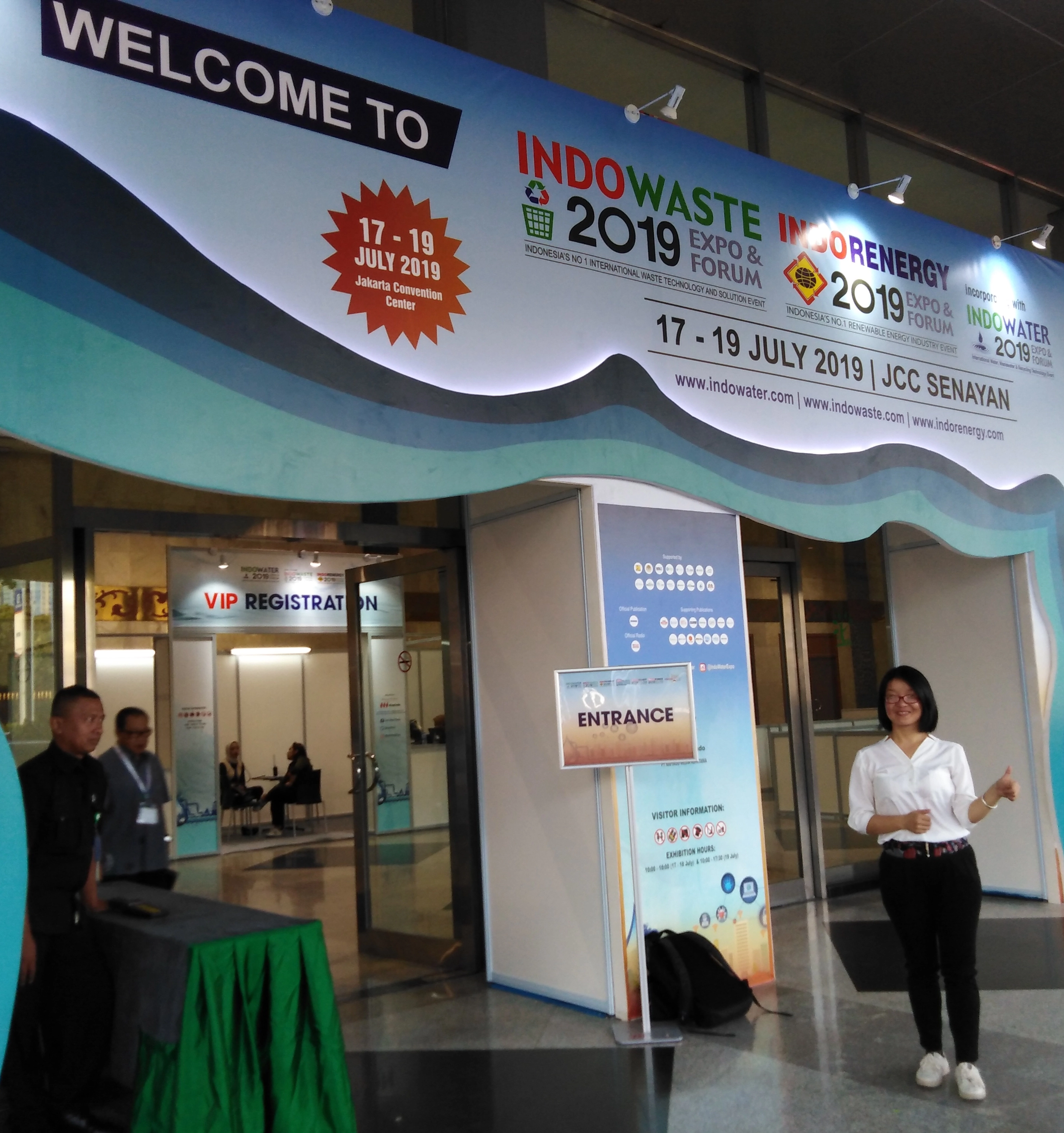 Probest asistió a la Exposición de Agua Indo en Indonesia