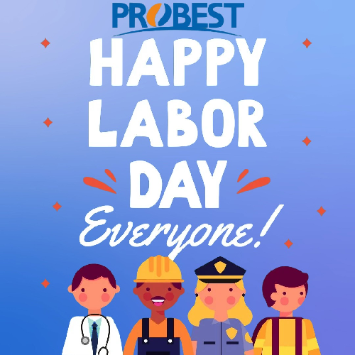 Feliz Día del Trabajo de Probest 