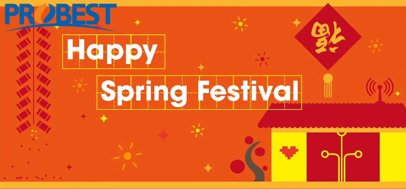 Saludos del festival de primavera desde Probest