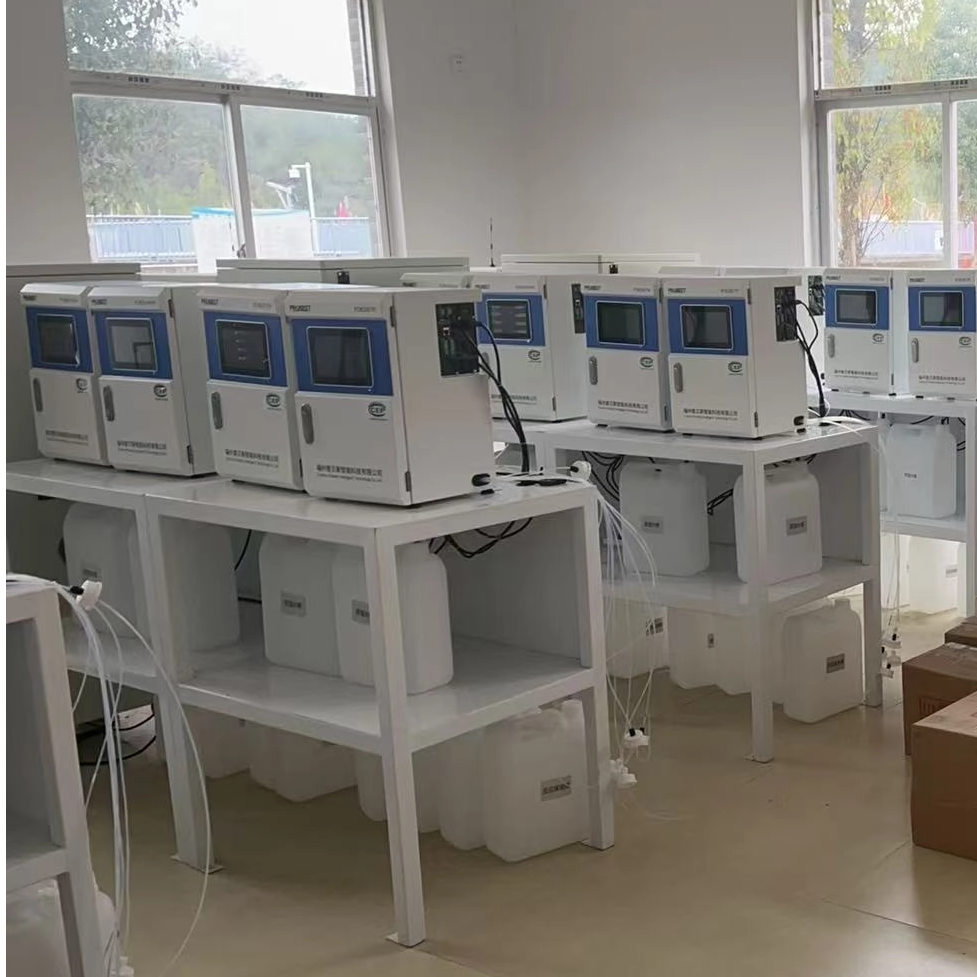 Analizador de bacalao analizador de amoníaco Total Monitor de fósforo total Analizador de pH de monitor de nitrógeno para análisis de agua de la planta de tratamiento de aguas residuales