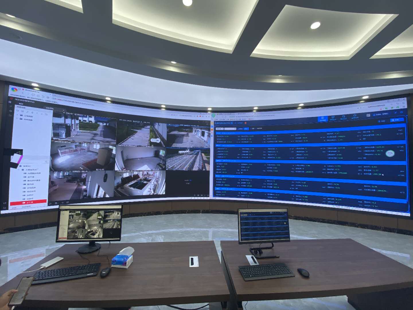 Toque instrumento de monitoreo de calidad del agua potable